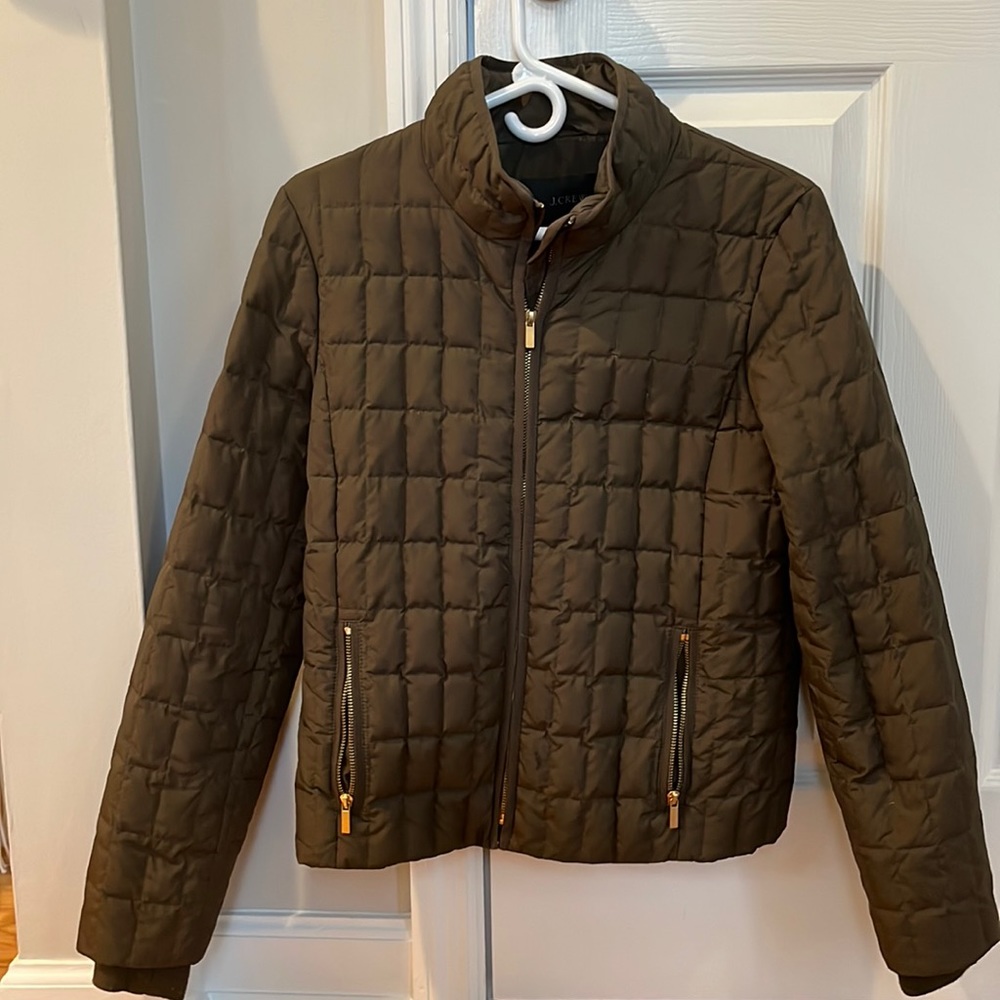 Jcrew quilted jacket
